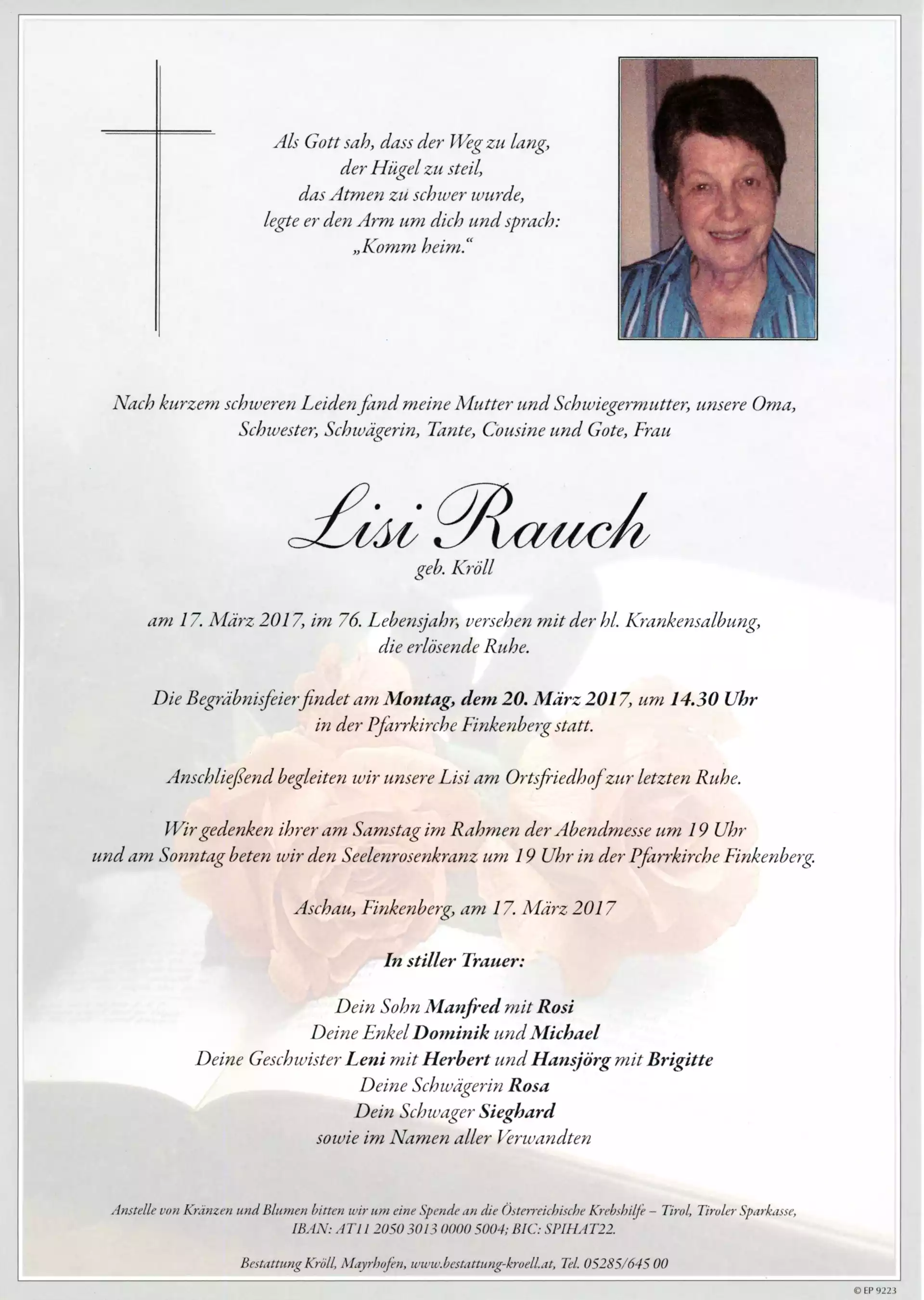 Parte von Lisi Rauch